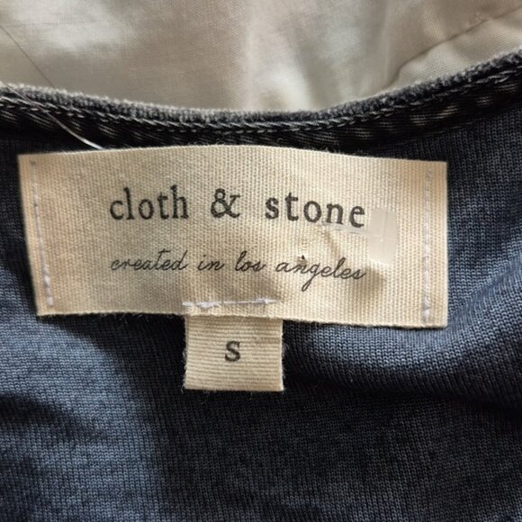 CLOTH & STONE Verna Midi Dress  Gray - Picture 8 of 9